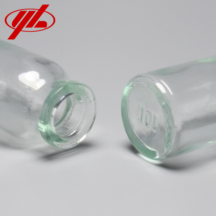 Wholesale 10ml Clear Empty Soda Lime Pharmaceutical Moulded Glass Vials Bottles for Injection