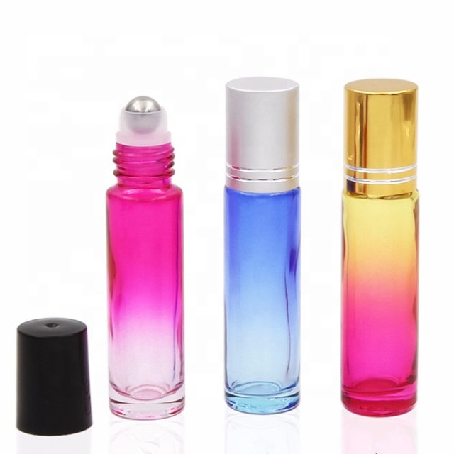 Wholesale 10ml Glass Perfume Roll On Bottle With Plastic/aluminum Cap