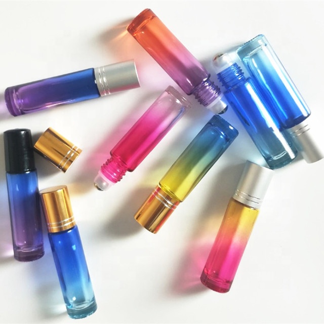 Wholesale 10ml Glass Perfume Roll On Bottle With Plastic/aluminum Cap