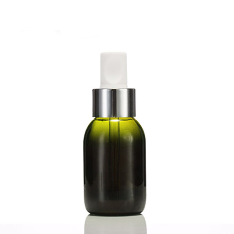 Wholesale 10ml Transparent thick bottom square glass bottle with plastic cap dropper 10ml