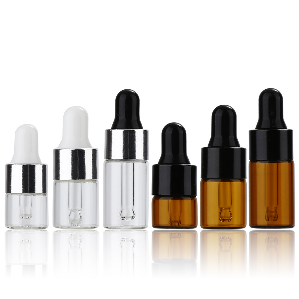 Wholesale 10ml amber glass Dropper essential oil Bottles