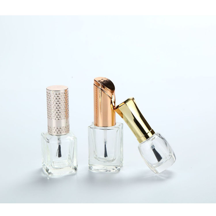 Wholesale 10ml design 15ml empty nail polish bottle square luxury nail polish bottle