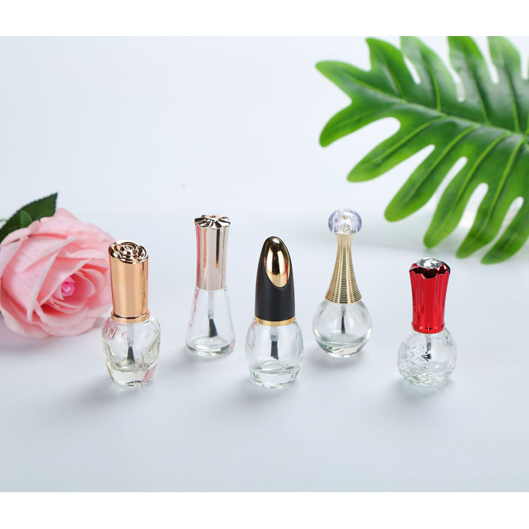 Wholesale 10ml design 15ml empty nail polish bottle square luxury nail polish bottle