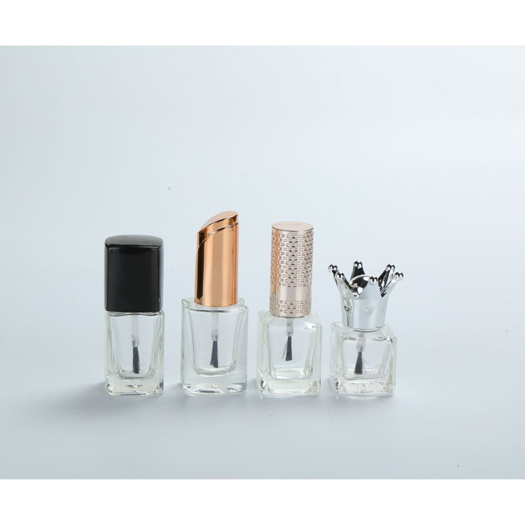 Wholesale 10ml design 15ml empty nail polish bottle square luxury nail polish bottle