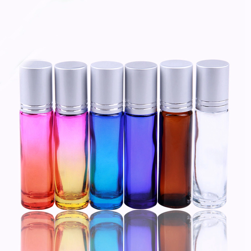 Wholesale 10ml essential oil roller glass bottles perfume roller ball bottle