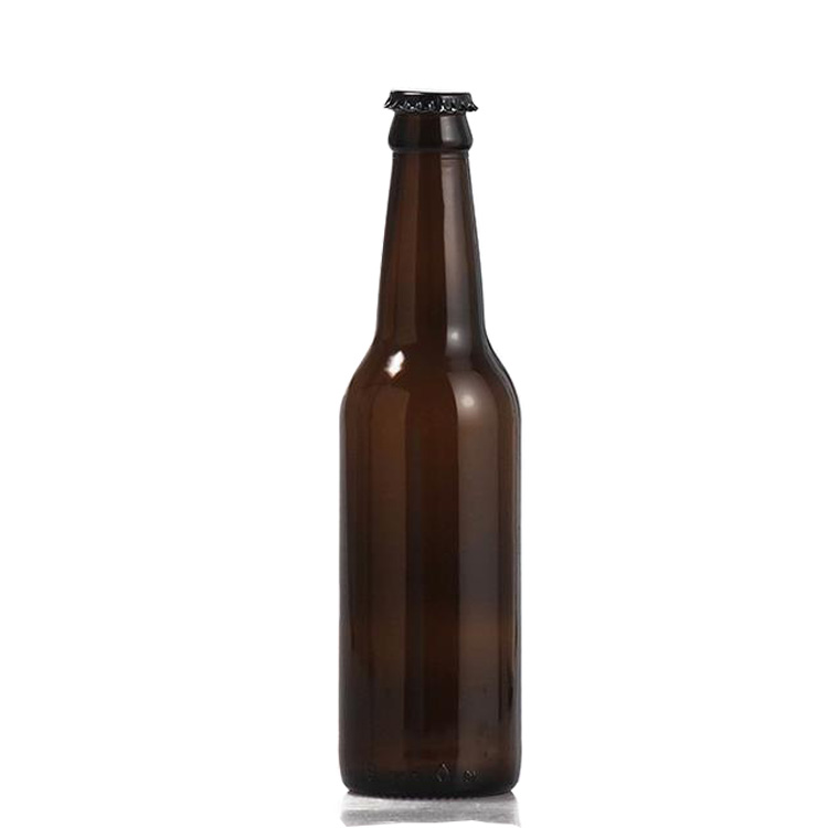Wholesale 11 oz or 33cl Twist Off Green/Brown Glass Material Empty Beer Bottles 330 ml
