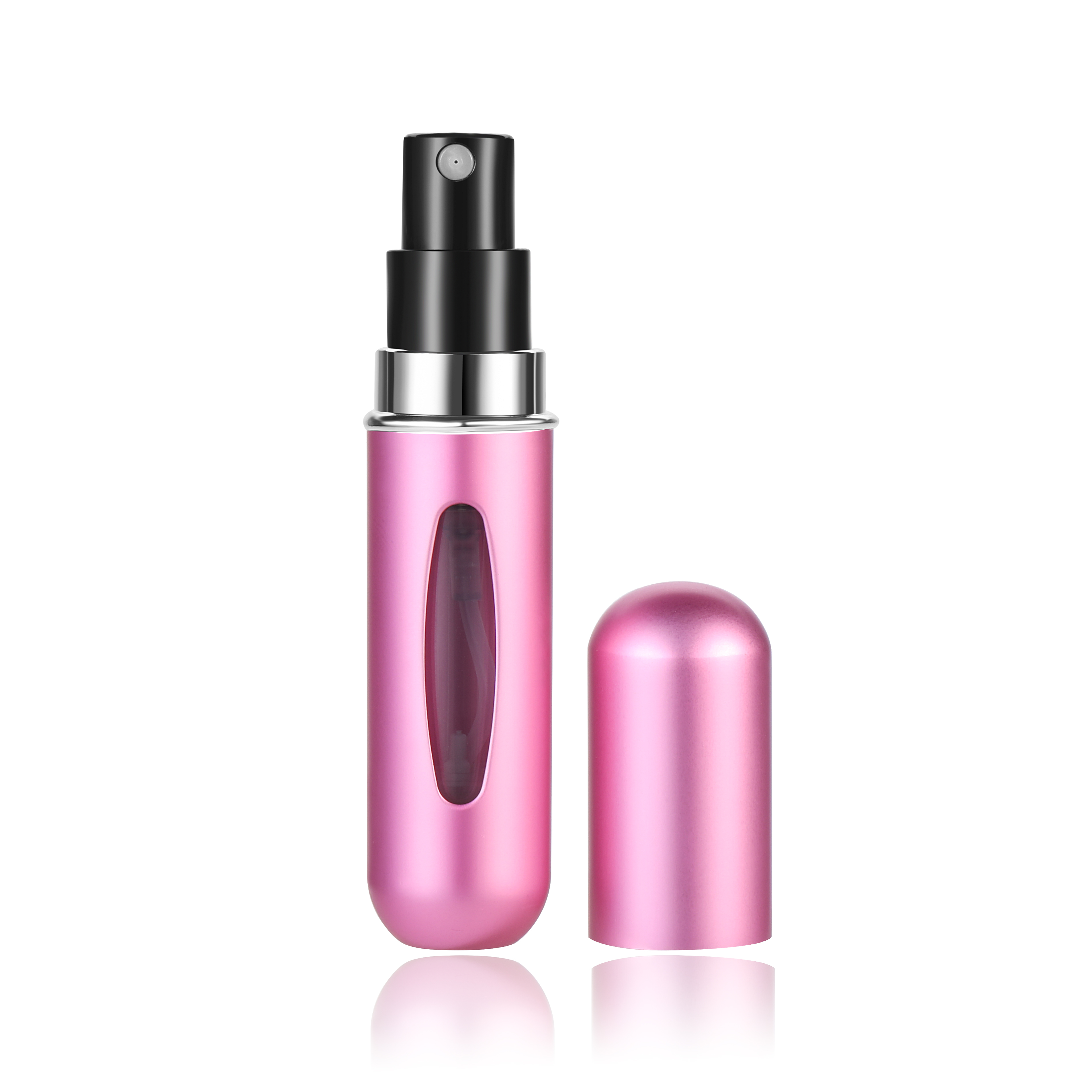 Wholesale 13Colors 5ml Portable Mini Refillable Perfume Bottles Sprayer Pump Empty Travel Perfume Spray Case