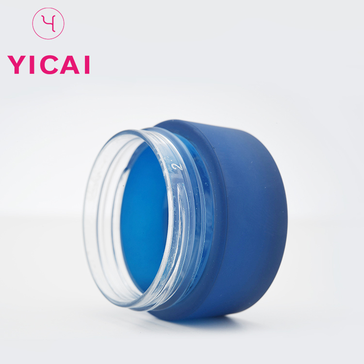 Wholesale 15g/20g/30g/40g/50g Custom Size Petg Clear Cosmetic Container Jar