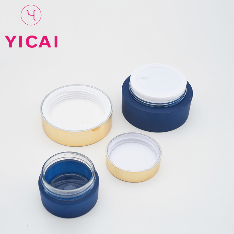 Wholesale 15g/20g/30g/40g/50g Custom Size Petg Clear Cosmetic Container Jar