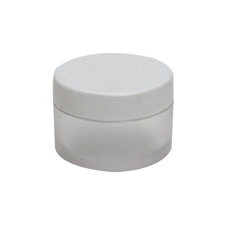 Wholesale 15g 50g 80g new design eco plastic PETG cosmetic cream jar