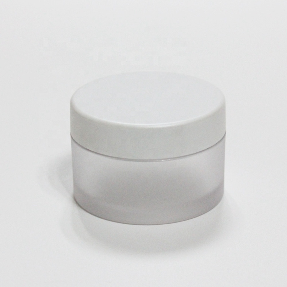 Wholesale 15g 50g 80g new design eco plastic PETG cosmetic cream jar