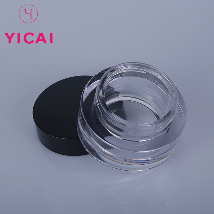 Wholesale 15g Custom Size Petg Clear Cosmetic Container Jar