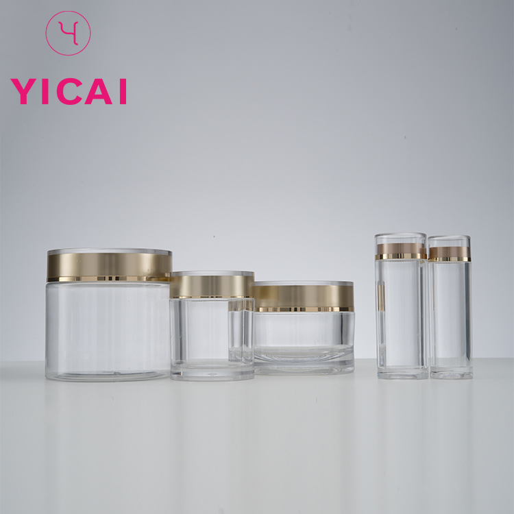 Wholesale 15g Custom Size Petg Clear Cosmetic Container Jar