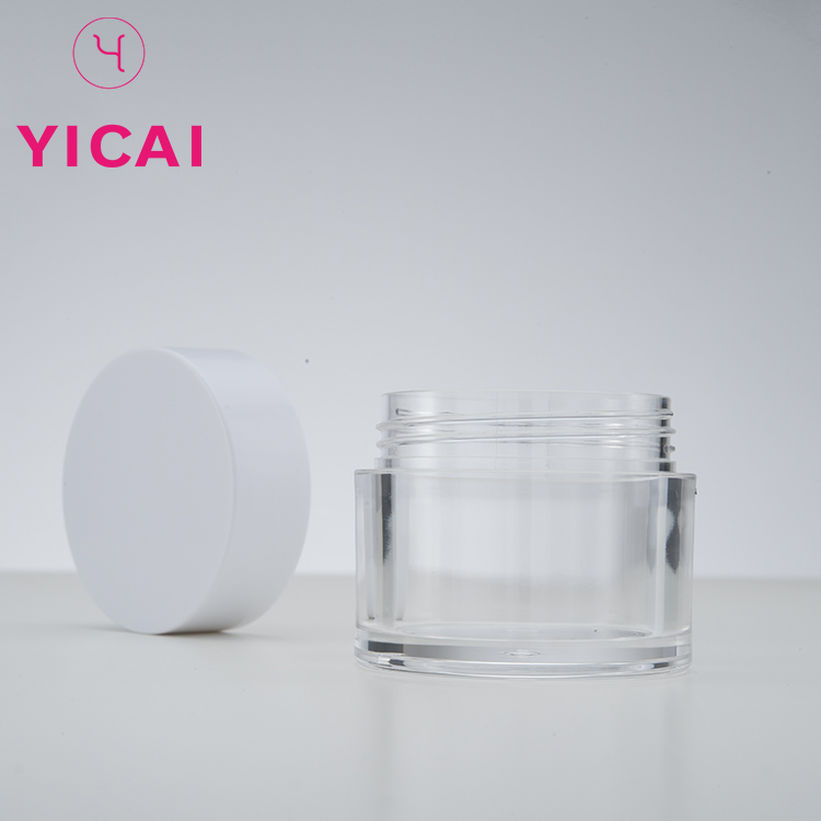 Wholesale 15g Custom Size Petg Clear Cosmetic Container Jar
