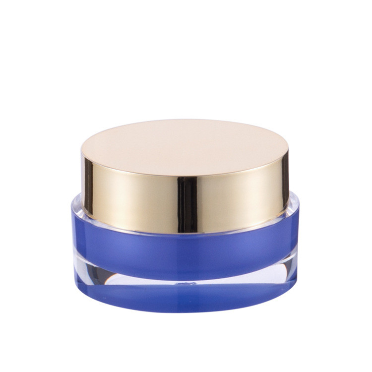 Wholesale 15g30g50g Luxury Double Walled Square Shape Cosmetic Cream Jars