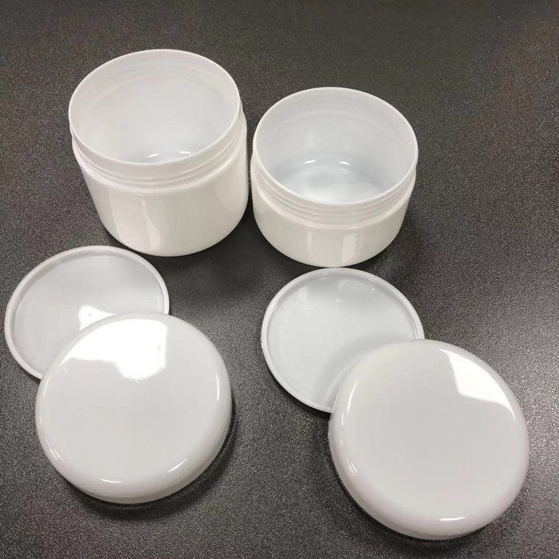 Wholesale 15ml 20ml 30ml 50ml 100ml 150ml 200ml empty white simple pp plastic cream jars