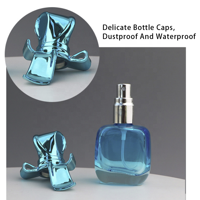 Wholesale 15ml custom luxury cute red green black design glass unique empty refillable perfume spray bottle for women