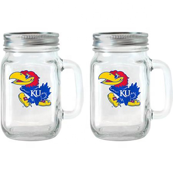 Wholesale 16oz  handle customized mason glass jar with screw lid for food
