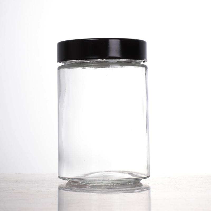 Wholesale 180ml-750ml Glass Bottles Honey Round Jam Glass Jars And Bottles