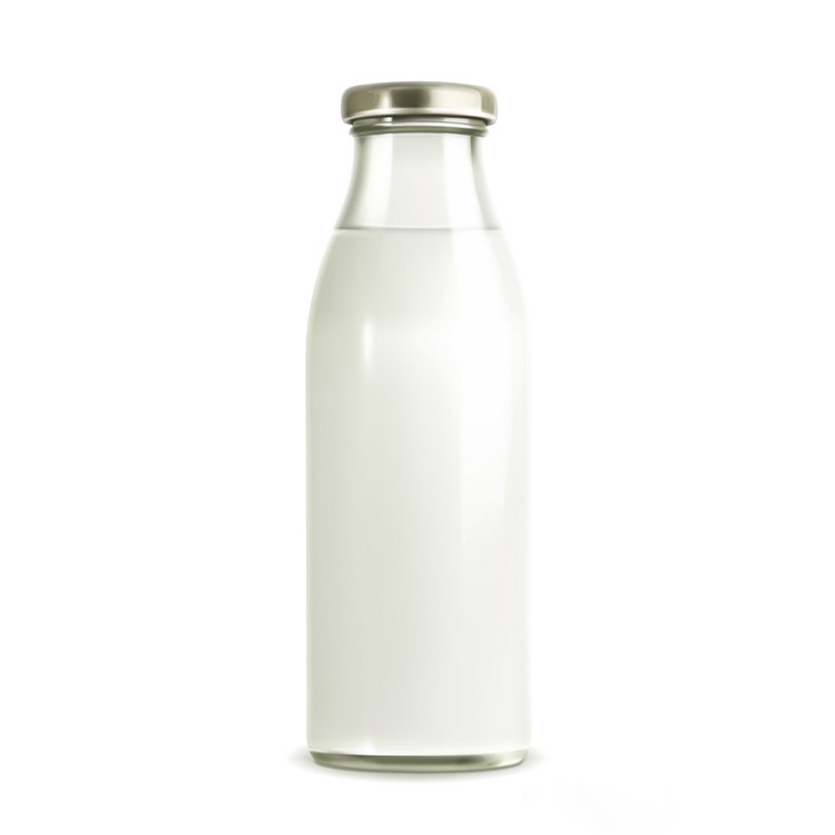 Wholesale 200Ml 250Ml 500Ml 1000Ml Glass Milk Bottle With Metal Lid