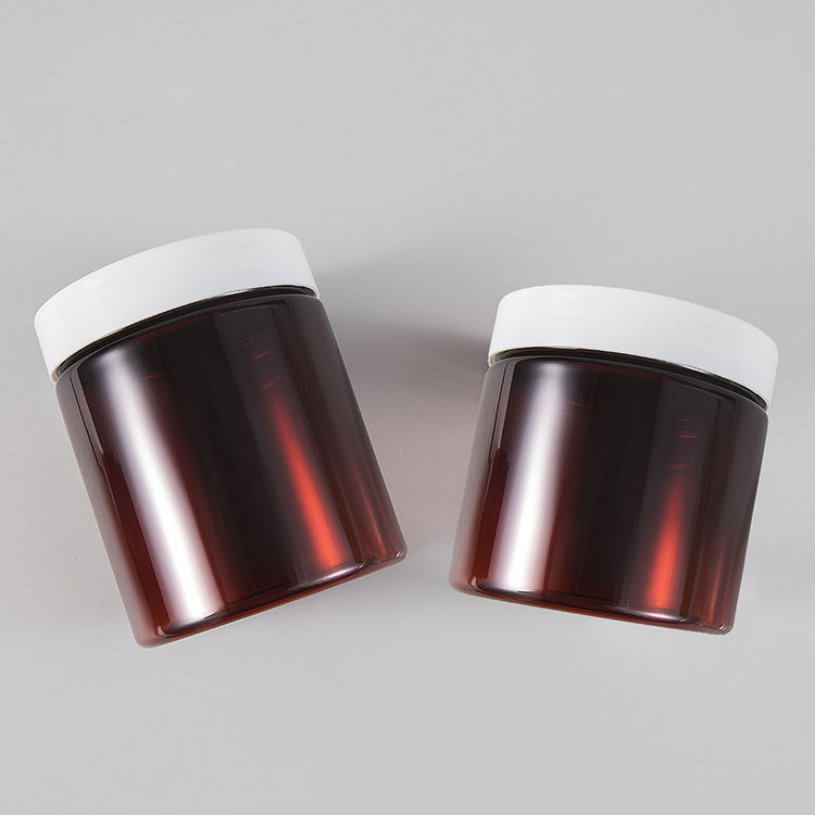 Wholesale 200g 250ml Plastic PET Jar Food Packaging Jar with screw cap