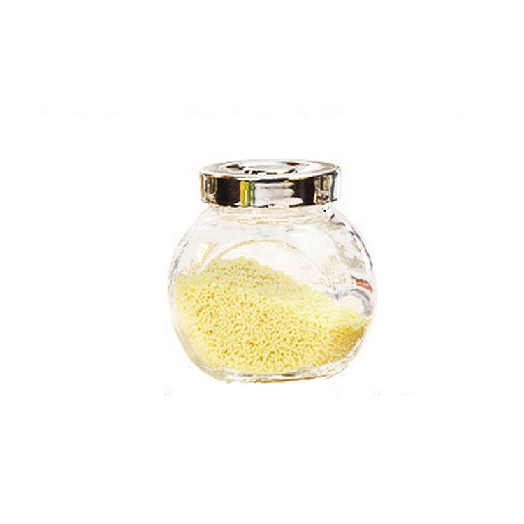 Wholesale 200ml 7oz Mini Kitchen Storage Clear Round Spice Glass Jar with Sealed Metal Lid