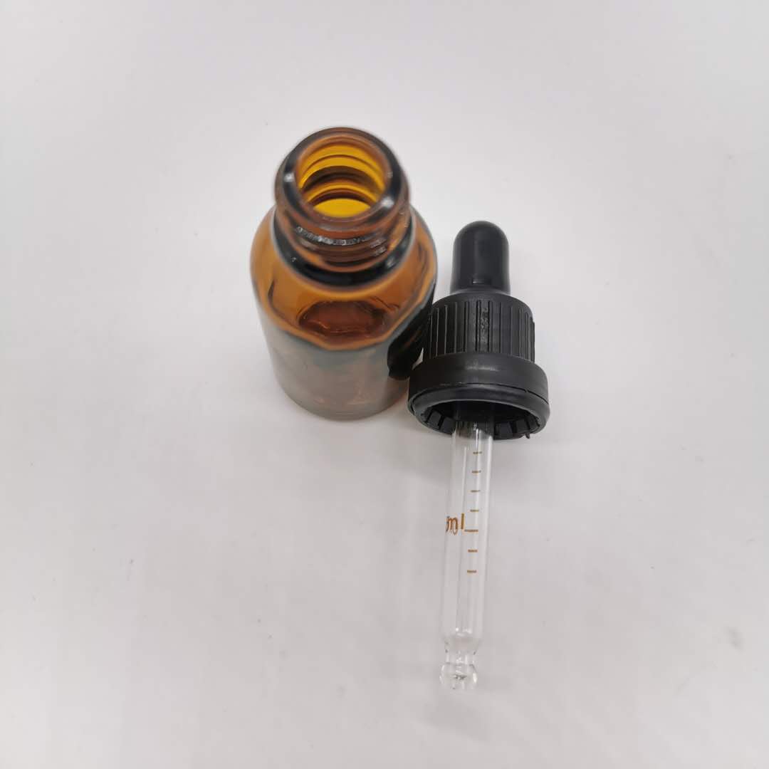 Wholesale 20Ml Amber Glass Essential Oil Bottle With Plastic And Glass Dropper