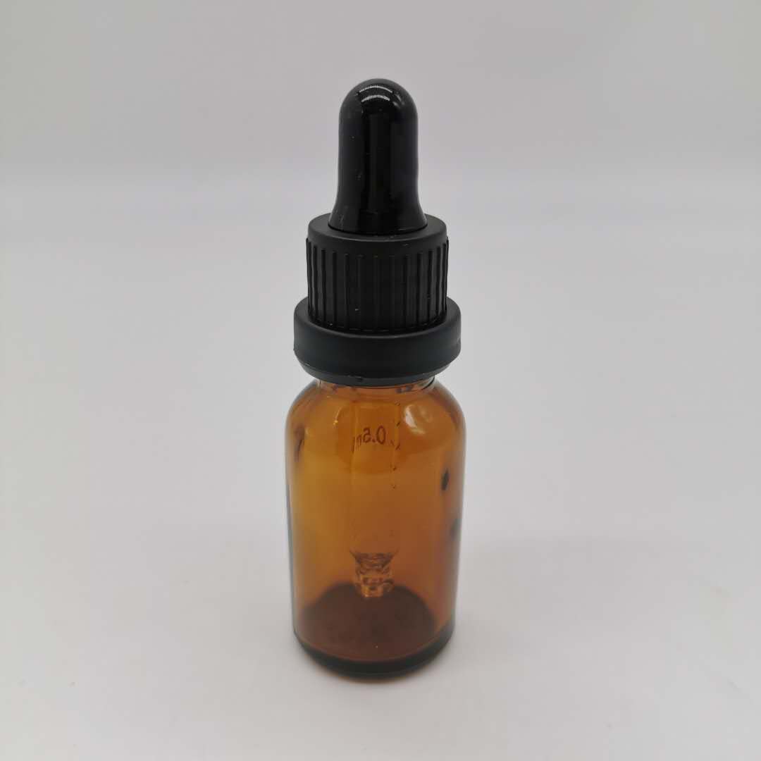 Wholesale 20Ml Amber Glass Essential Oil Bottle With Plastic And Glass Dropper