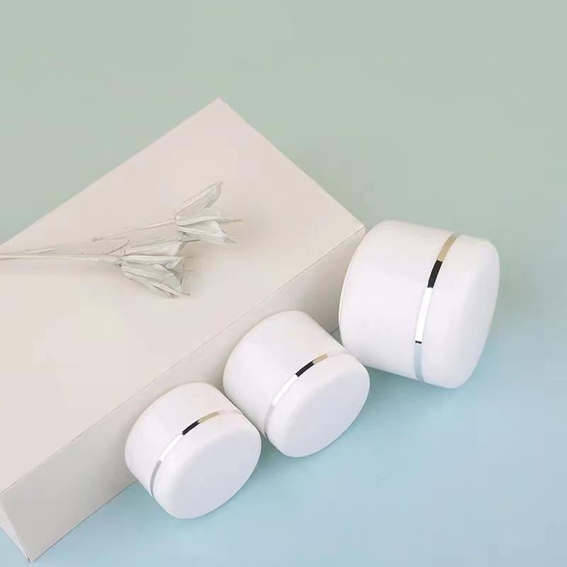 Wholesale 20g 30g 50g 100g 150g 200g empty plastic wide mouth glass cream jar