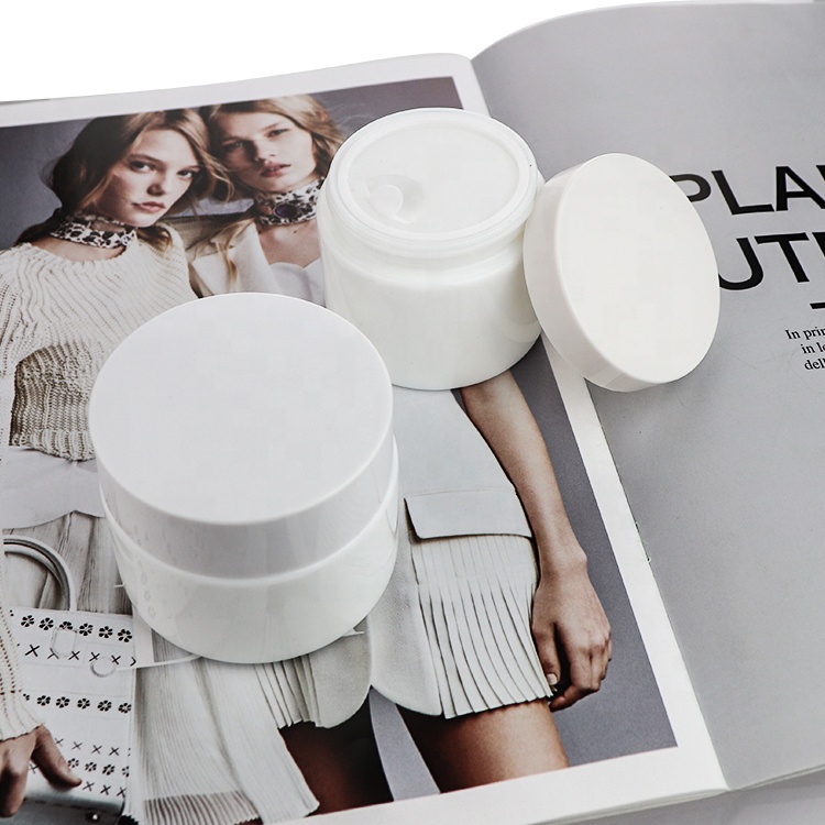 Wholesale 20g 30g 50g 100g Face Glass Cream Cosmetic Jar And Containers With Sliver Cap