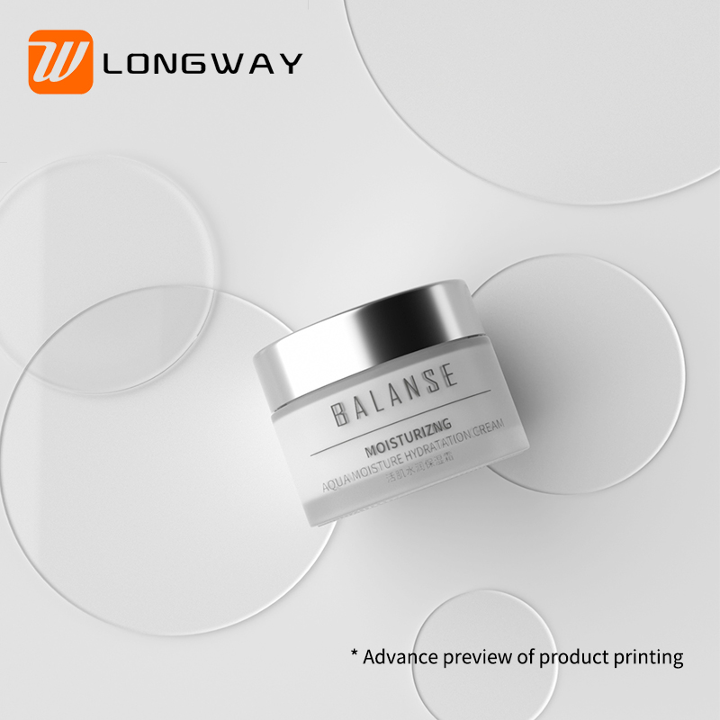 Wholesale 20g 30g 50g eye cream body scrub frosted cosmetic glass jar with lid for lip balm container packaging 50 ml 1oz