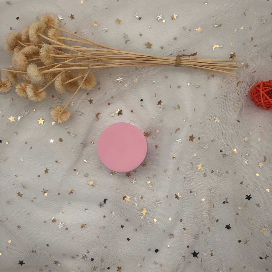Wholesale 20g matte pink plastic cream jar