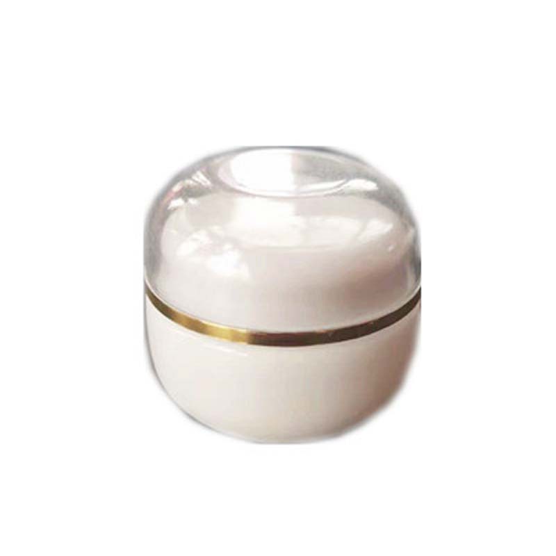 Wholesale 20g30g White Porcelain Wide mouth Split Cream Jar