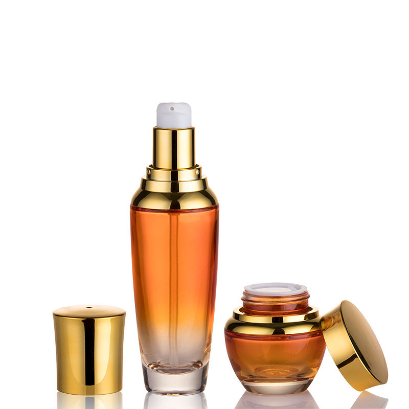 Wholesale 20ml 30ml 50ml jra clear blue green empty frosted cosmetic glass jar for skin cream