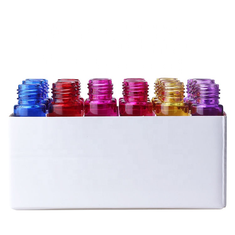 Wholesale 24 boxed ball Bottles 10ml gradient color ball bottles perfume ball bottles free to match