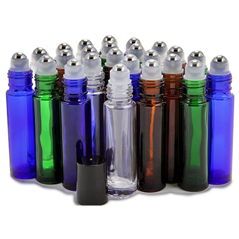 Wholesale 24 boxed ball Bottles 10ml gradient color ball bottles perfume ball bottles free to match