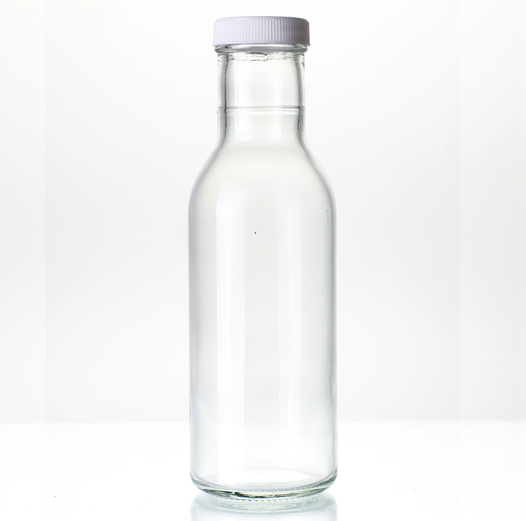 Wholesale 250ml Flint Glass Tower Hot Sauce Jar 48mm Twist Finish