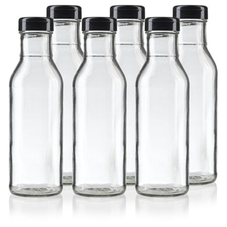 Wholesale 250ml Flint Glass Tower Hot Sauce Jar 48mm Twist Finish