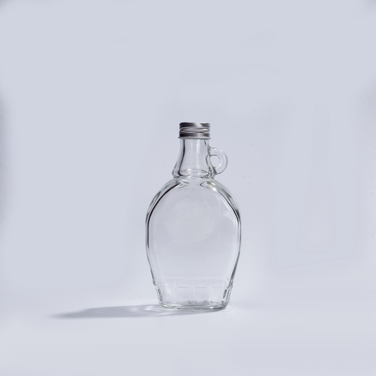 Wholesale 250ml Unique Bottles For Sauce Food Container Glass Honey Jar