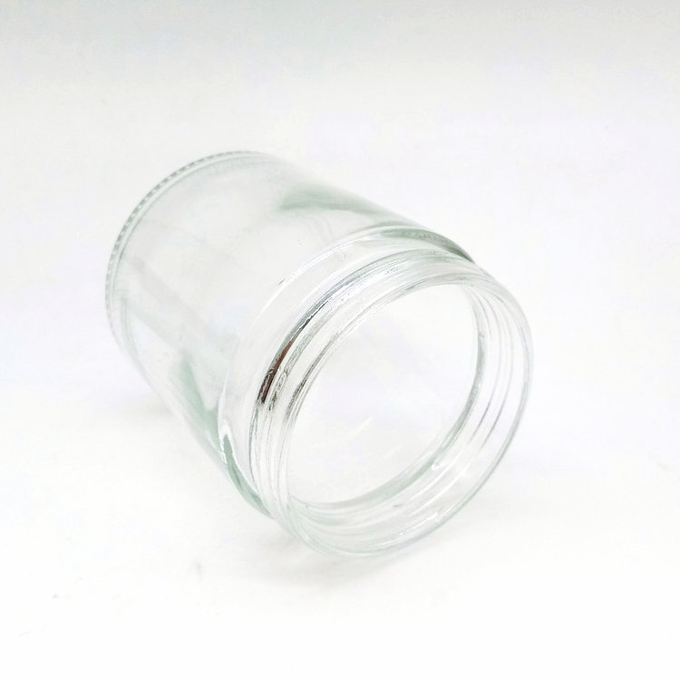 Wholesale 250ml glass spice honey jam jar with screw cap