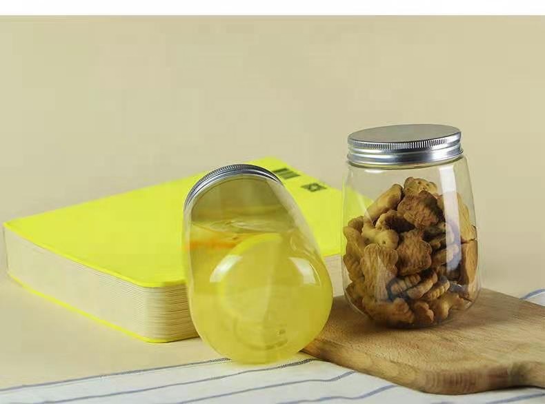 Wholesale 25ml-100ml round shape glass jar for honey jam jelly with metal lid