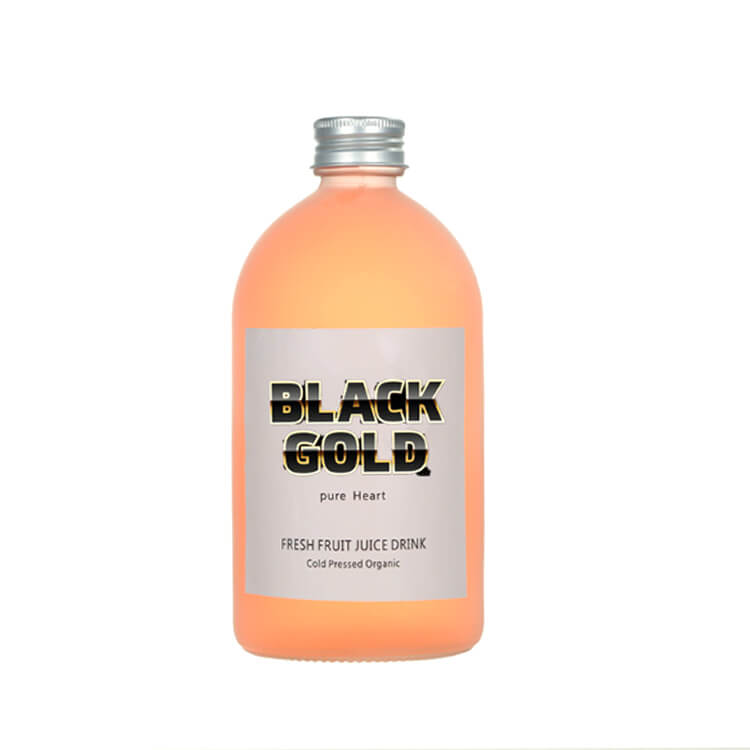 Wholesale 270ml 350ml Coffee Juice And Milk Tea Round Beverage Bottle Glass Empty Bottles