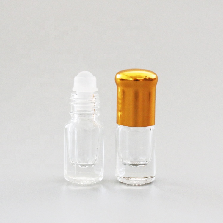 Wholesale 2ml 3ml 6ml 10ml 12ml attar roll on glass bottle