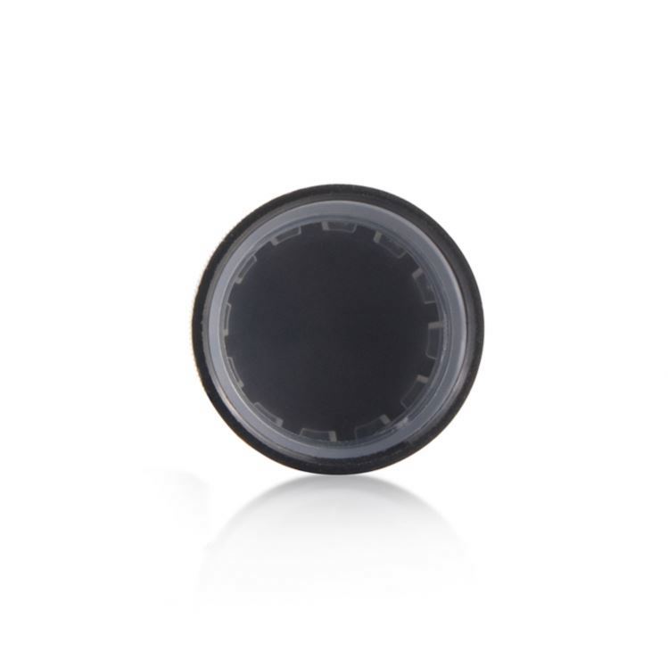 Wholesale 3 G 5G 7 G Smooth Black Child Proof CBD Glass Weed Pots Child Resist Caps Glass Jars With Private Label Printing