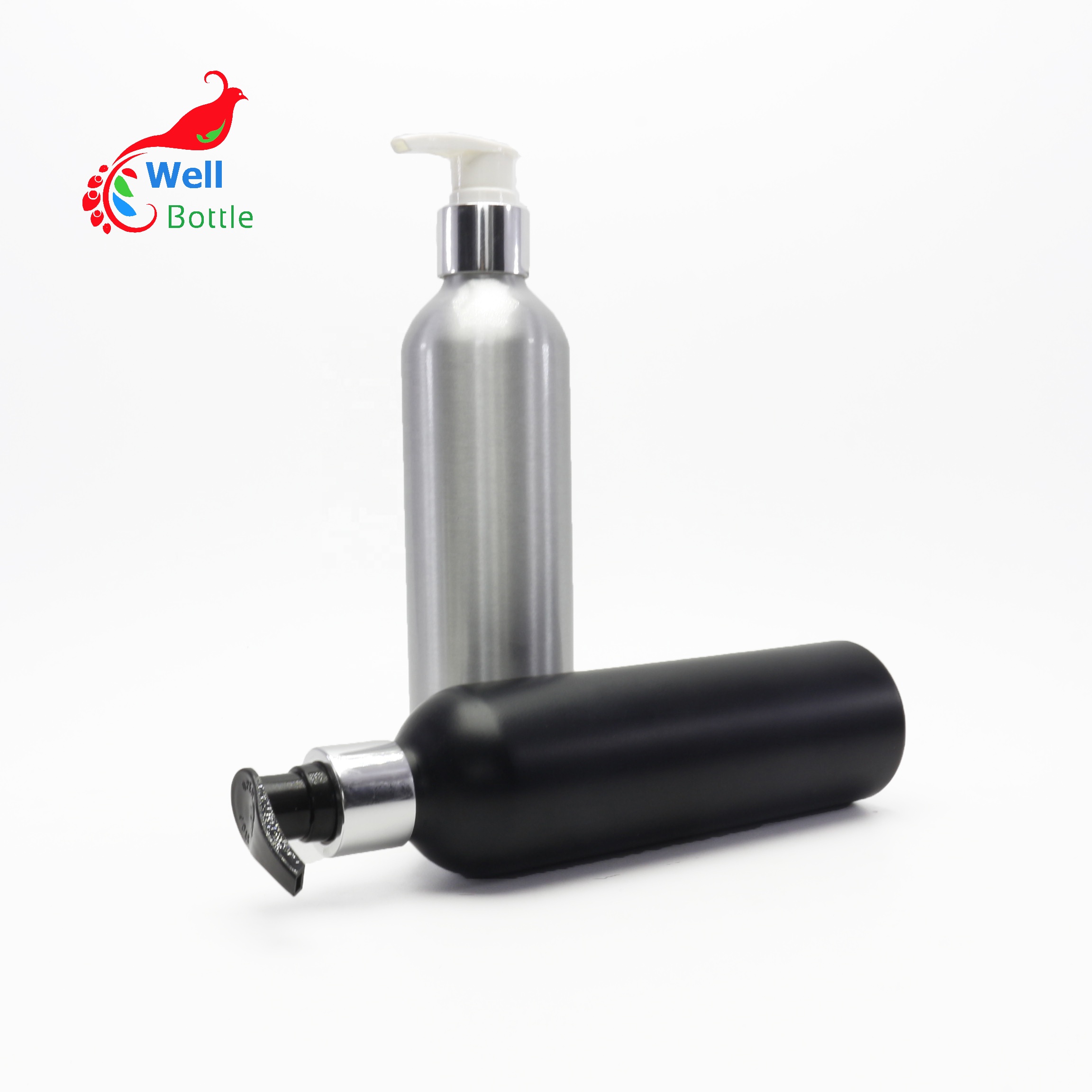 Wholesale 30 50 100 120 150 250 500 ml aluminum spray trigger cosmetic container bottle with atomizer cap AB319E