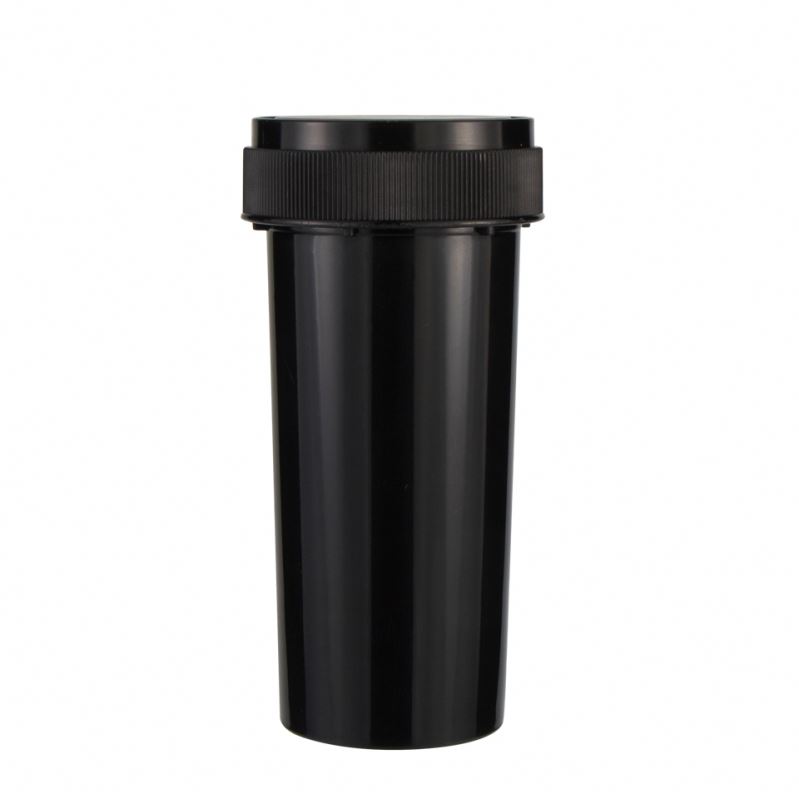 Wholesale 30 dram opaque weed pill hemp storage child resistant proof lid plastic jar with screw top lid