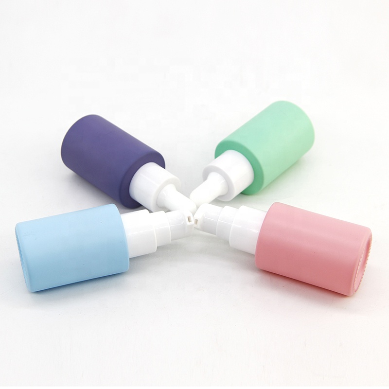 Wholesale 30 ml dropper glass bottle with 6 color pink purple yellow green peach blue for essential oil perfume