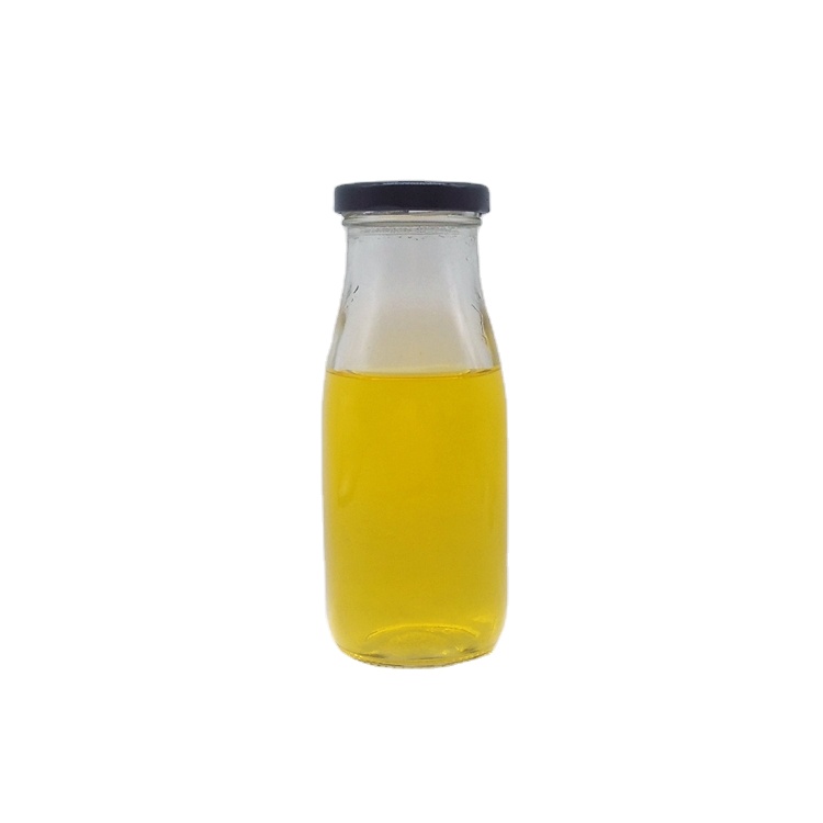 Wholesale 300ml 10oz clear glass bottle for milk coffee kombucha tea