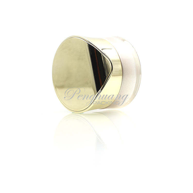 Wholesale 30g 1 oz Oval Shaped Frosted Brown Cosmetic Glass Creams Packaging Jar
