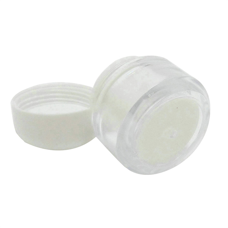 Wholesale 30g 50g White Acrylic Double Wall Neck Cream Skincare Plastic Containerrs